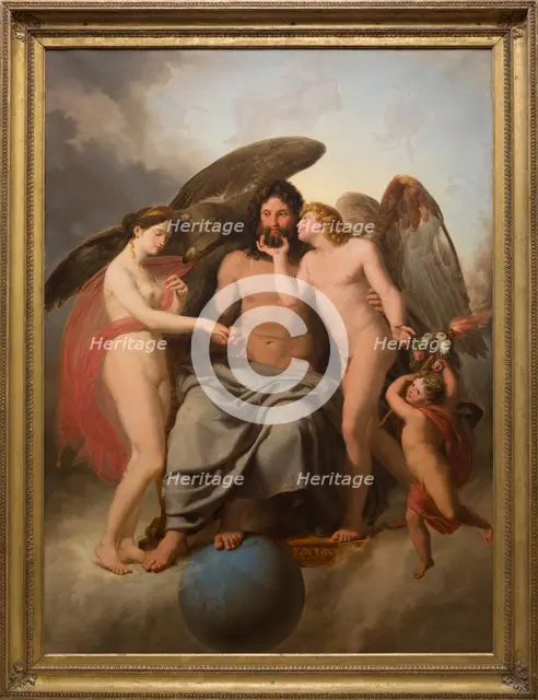 Betrothal of Cupid and Psyche, c1808. Creator: Filippo Pelagio, Palagi.