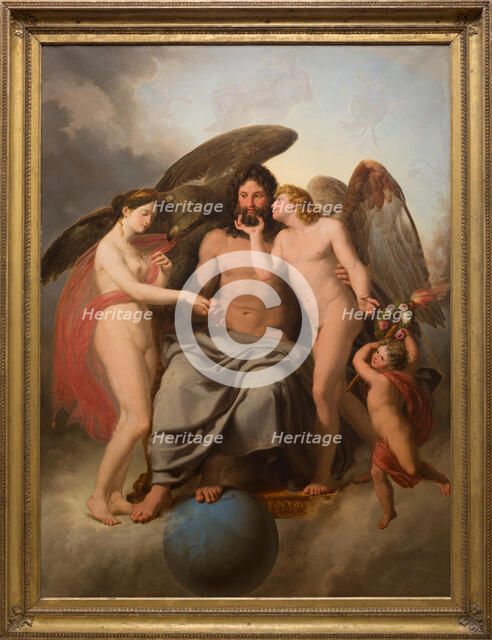 Betrothal of Cupid and Psyche, c1808. Creator: Filippo Pelagio, Palagi.