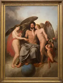 Betrothal of Cupid and Psyche, c1808. Creator: Filippo Pelagio, Palagi
