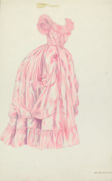 Betrothal Dress, 1935/1942. Creator: Edith Towner