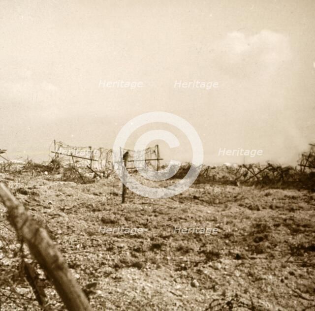 Between the lines, Verdun, northern France, c1914-c1918. Artist: Unknown.