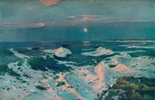 Between The Sunset and the Moon c1910. Artist: Albert Julius Olsson