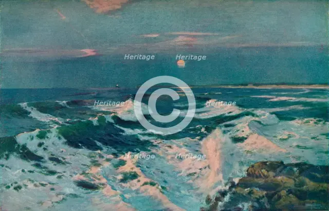 'Between The Sunset and the Moon', c1910. Artist: Albert Julius Olsson.