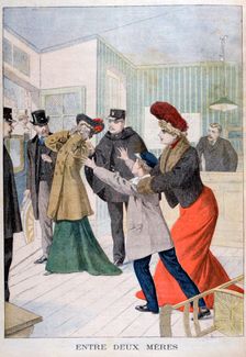 Between two mothers, 1902
