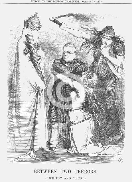 'Between Two Terrors', 1873. Creator: Joseph Swain.