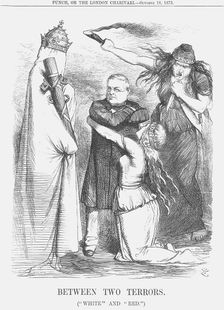 Between Two Terrors 1873. Creator: Joseph Swain