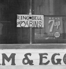 Between Tulare and Fresno on U.S. 99, 1939. Creator: Dorothea Lange