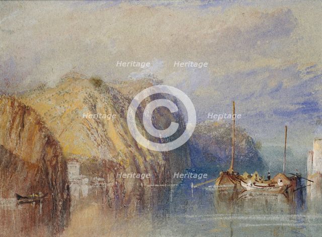 Between Clairmont and Mauves, 1826-1830. Artist: JMW Turner.