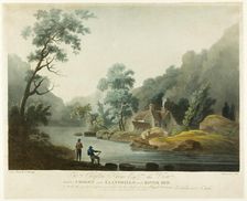 Between Crogen & Llandrillo on the R. Dee, published 1793. Creator: Francis Jukes