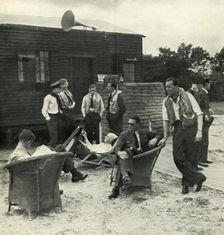 Between Fights c1943. Creator: Cecil Beaton