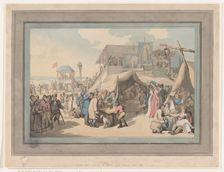 Between Heats [The Course], January 1, 1798., January 1, 1798. Creator: Thomas Rowlandson