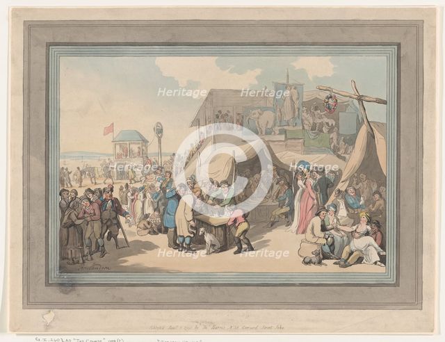 Between Heats [The Course], January 1, 1798., January 1, 1798. Creator: Thomas Rowlandson.