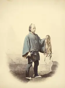 Bettoes, or Grooms, 1866-1867. Creator: Felice Beato