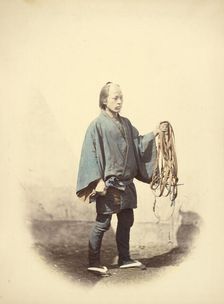 Bettoes, or Grooms, 1866-1867. Creator: Felice Beato