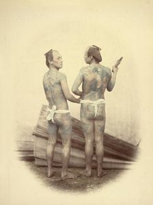 Bettoes, or Grooms, 1866-1867. Creator: Felice Beato