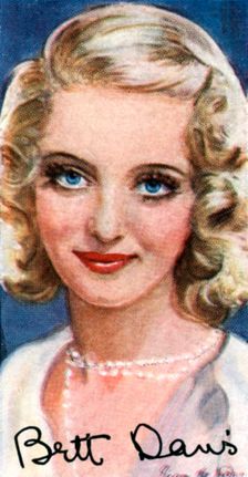 Bette Davis, (1908-1989), two-time Academy Award winning American actress, 20th century