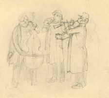 Bettelmusikanten mid-late 19th century, (c1924). Creator: Carl Spitzweg