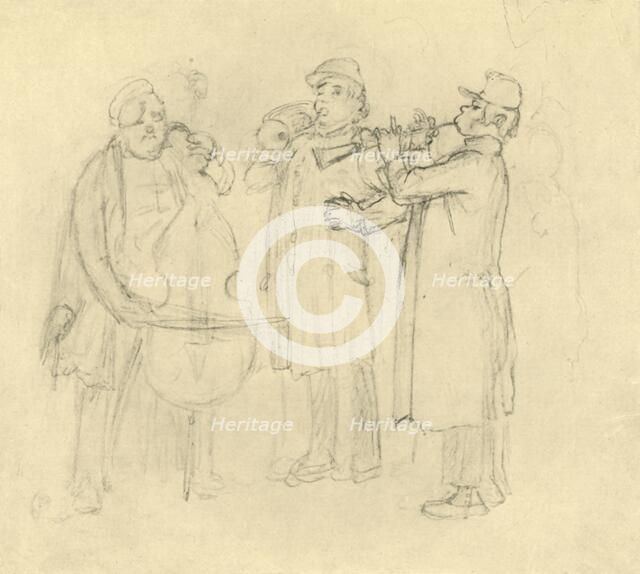 'Bettelmusikanten', mid-late 19th century, (c1924).  Creator: Carl Spitzweg.