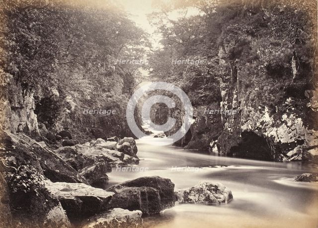 Bettws-Y-Coed, The Fair Glen (698), Printed 1860 circa. Creator: Francis Bedford.