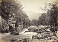 Bettws-Y-Coed, The Miner's Bridge (693), Printed 1860 circa. Creator: Francis Bedford