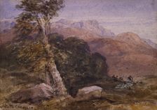 Bettws-y-Coed, North Wales, 1852. Creator: David Cox the Elder