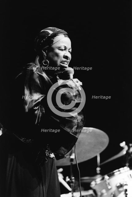 Betty Carter, Maastricht Jazz Mecca, Holland, 1992. Creator: Brian Foskett.