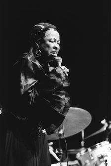 Betty Carter, Maastricht Jazz Mecca, Holland, 1992. Creator: Brian Foskett