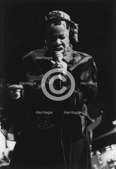 Betty Carter, Maastricht Jazz Mecca, Netherlands, 1992. Creator: Brian Foskett.