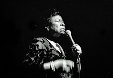 Betty Carter, Ronnie Scott's Jazz Club, Soho, London, March 1994. Creator: Brian O'Connor