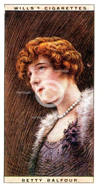 Betty Balfour (1903-1977), English actress, 1928.Artist: WD & HO Wills