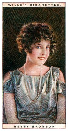 Betty Bronson (1906-1971), American film star, 1928.Artist: WD & HO Wills