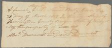Betty (enslaved) Birth Certificate, 1815-03-20. Creator: Unknown