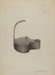 Betty Lamp, 1935/1942. Creator: Cornelius Frazier