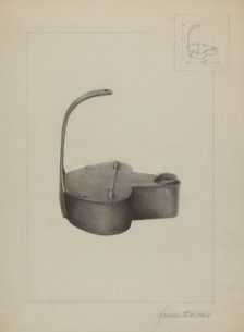 Betty Lamp, 1935/1942. Creator: Cornelius Frazier