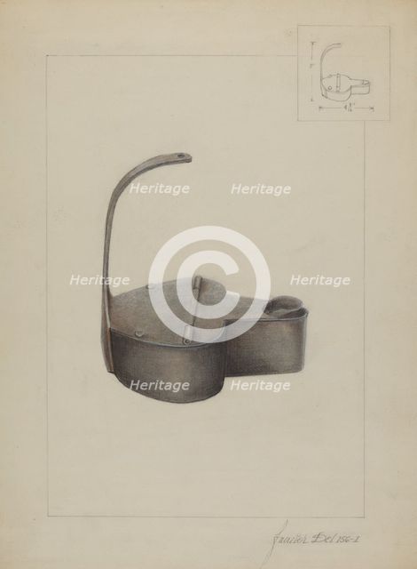 Betty Lamp, 1935/1942. Creator: Cornelius Frazier.