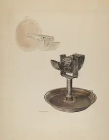 Betty Lamp, 1940. Creator: Milton Bevier