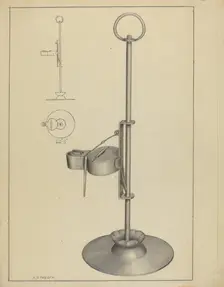 Betty Lamp, c. 1936. Creator: Jack Staloff