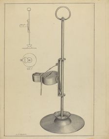 Betty Lamp, c. 1936. Creator: Jack Staloff