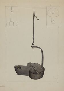 Betty Lamp, c. 1937. Creator: Gilbert Boese