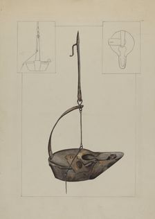 Betty Lamp, c. 1937. Creator: Gilbert Boese