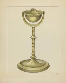 Betty Lamp, c. 1939. Creator: Philip Johnson