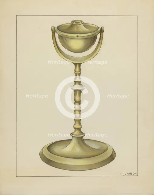 Betty Lamp, c. 1939. Creator: Philip Johnson.