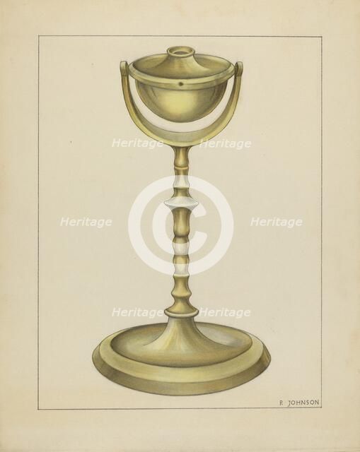 Betty Lamp, c. 1939. Creator: Philip Johnson.