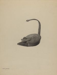 Betty Lamp, c. 1939. Creator: Philip Johnson