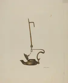 Betty Lamp, c. 1940. Creator: Albert Rudin