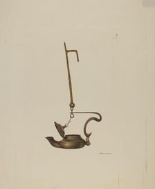 Betty Lamp, c. 1940. Creator: Albert Rudin