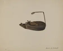 Betty Lamp, c. 1941. Creator: David S De Vault