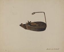 Betty Lamp, c. 1941. Creator: David S De Vault
