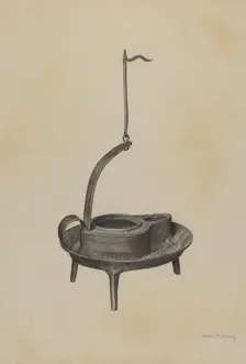 Betty Lamp, c. 1941. Creator: Julius Bellamy