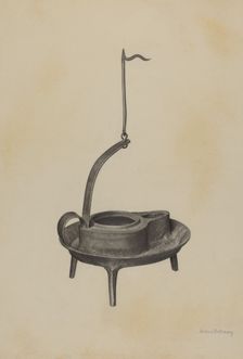 Betty Lamp, c. 1941. Creator: Julius Bellamy